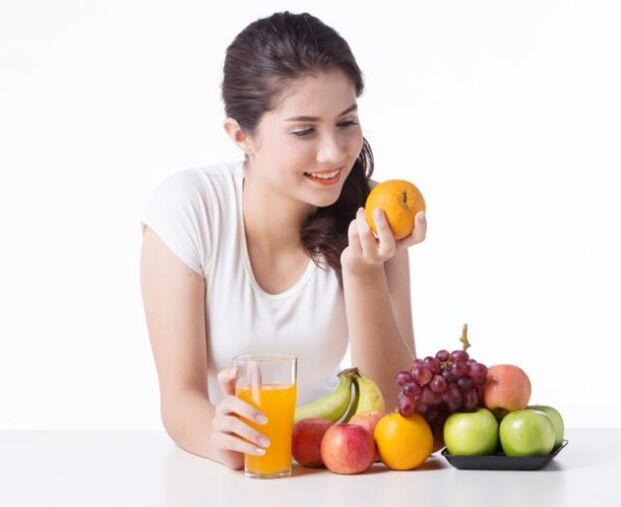 Eating fruit - preventing the appearance of nipples in the vagina