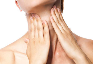 Papillomatosis in the throat